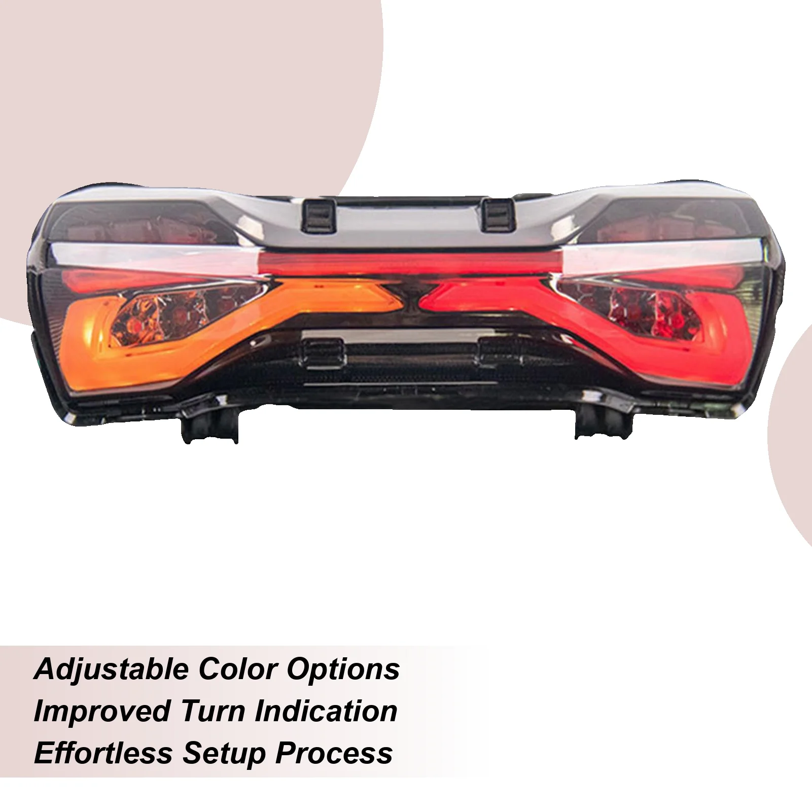 

ForHondaADV150 ADV160 Led Rear Light Motorcycle Led Motorcycle Light for Night Cycling High Brightness Anti-Collision Taillight