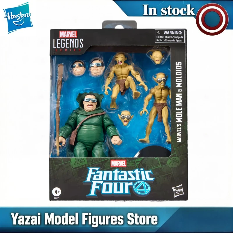 Original Hasbro Marvel Legends Serie Fantastic Four MARVEL'S MOLE MAN / MOLOIDS Actionfigur Modell Geschenk