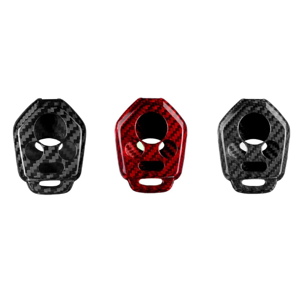 

Car Key Case Cover For Subaru Imprezza Outback Legacy Forester STi WRX XV Crosstrek Tribeca Carbon Fiber Holder Protection