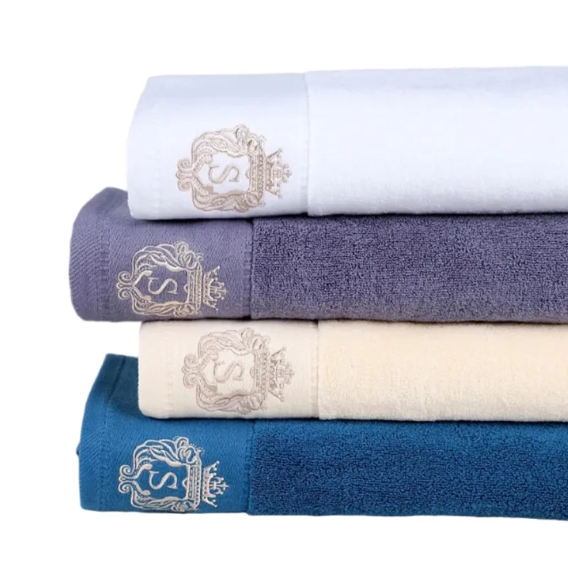 

Set of 1/2/3 100% Cotton Bath Towels Sets Embroidered Bathroom Travel Sport Towels Beach Luxury Hotel Large Bath Hand Face Towel