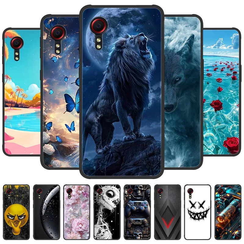 For Samsung Galaxy Xcover 5 Case Luxury Silicone TPU Shockroof Back Cover Case For Samsung Xcover 5 EE Fashion Protective Bumper