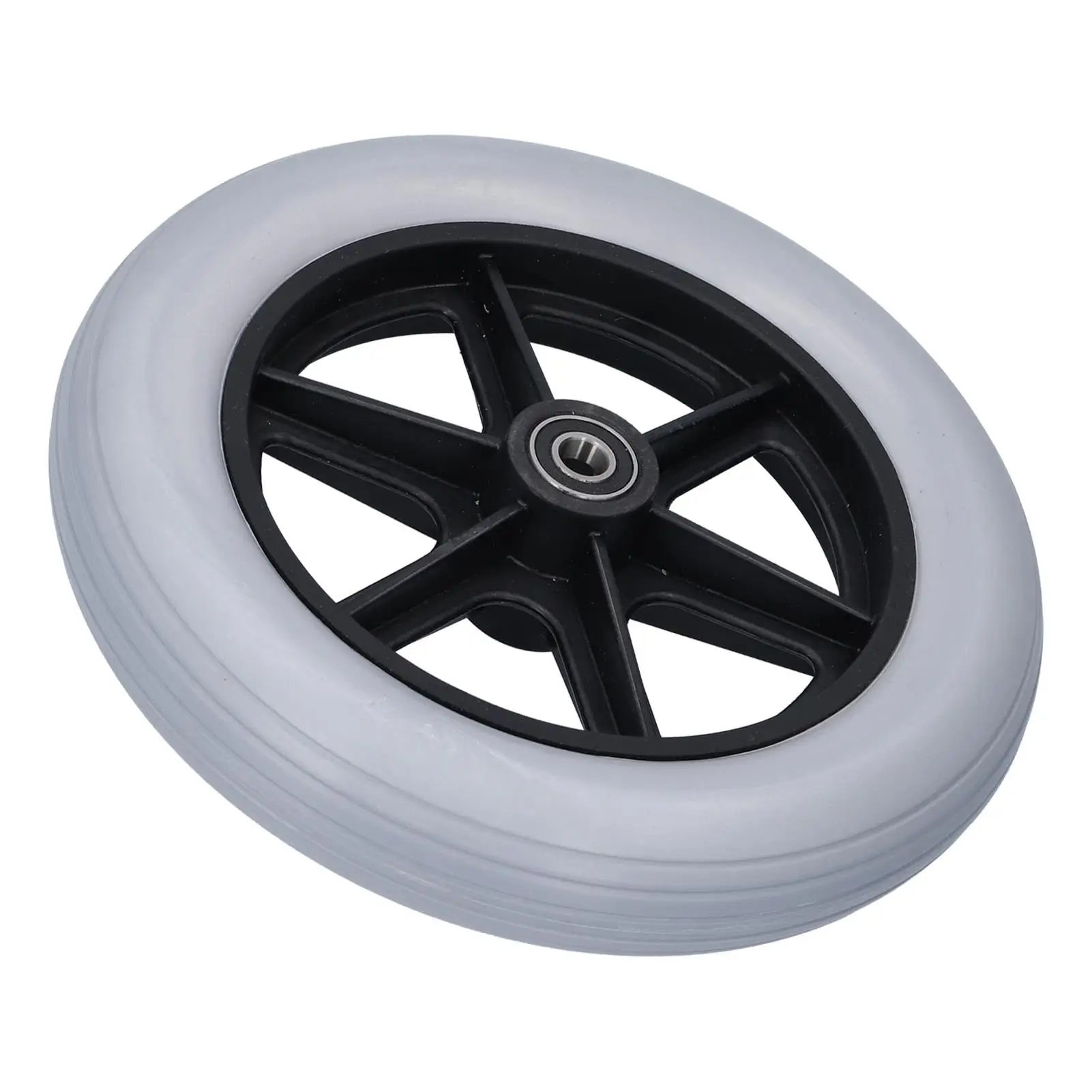 

10inch for replacement Walker Caster Wheelchair Front Wheel Easy Installation Durable Mobility Accessory