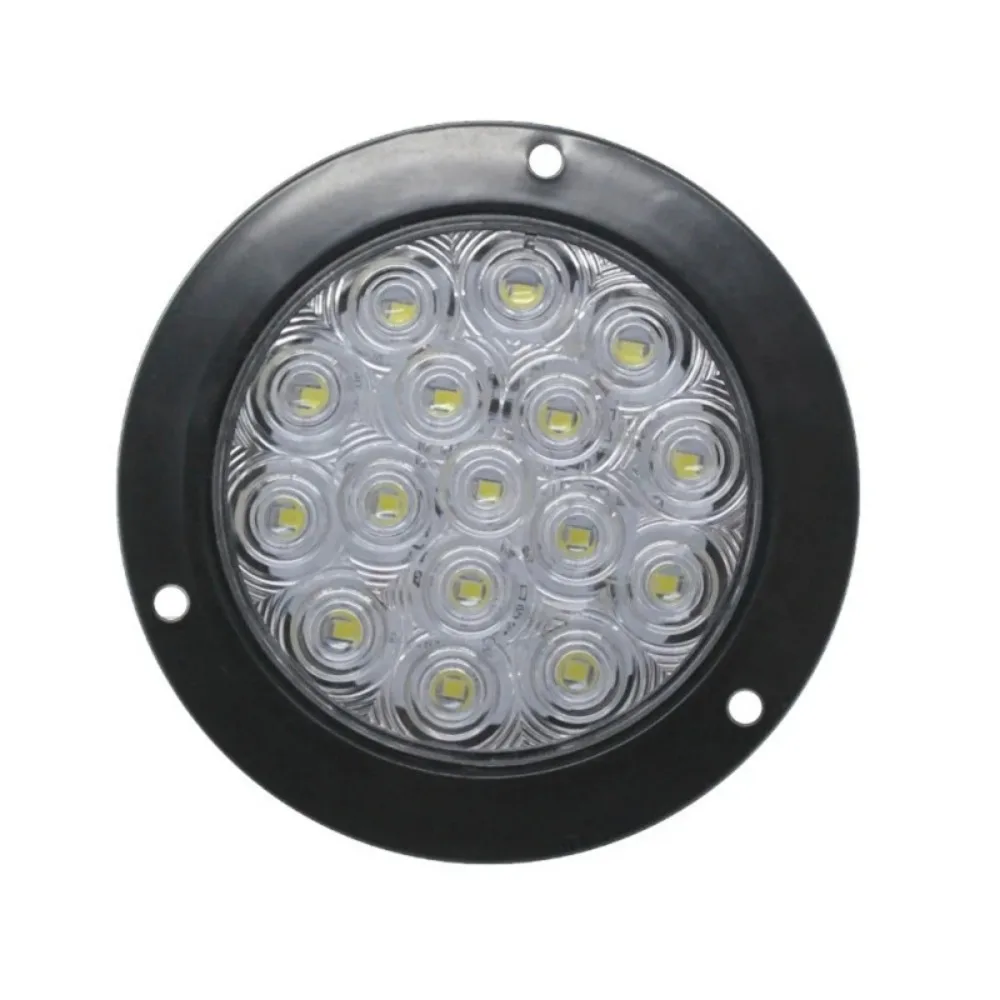 DC 12-24V LED Flashing Chassis Tail Light High-Power Weatherproof Truck Laser Spotlight Multi-Color Enhance Visibility