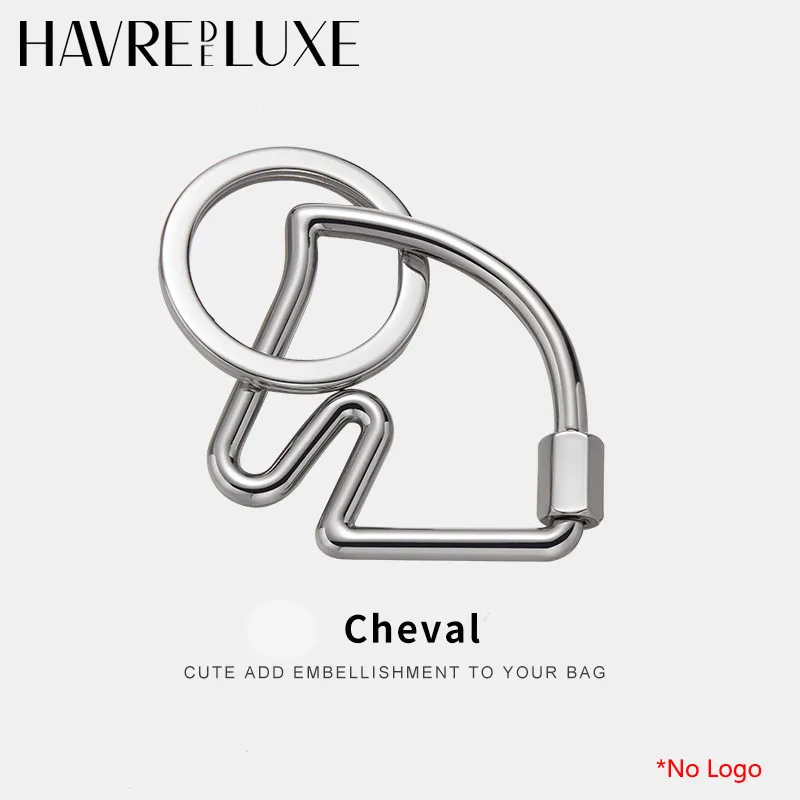 Bag Charm Buckle For Hermes pendant Chaine d'Ancre horse head Cheval keychain bag high-end bag small pendant Bag accessories