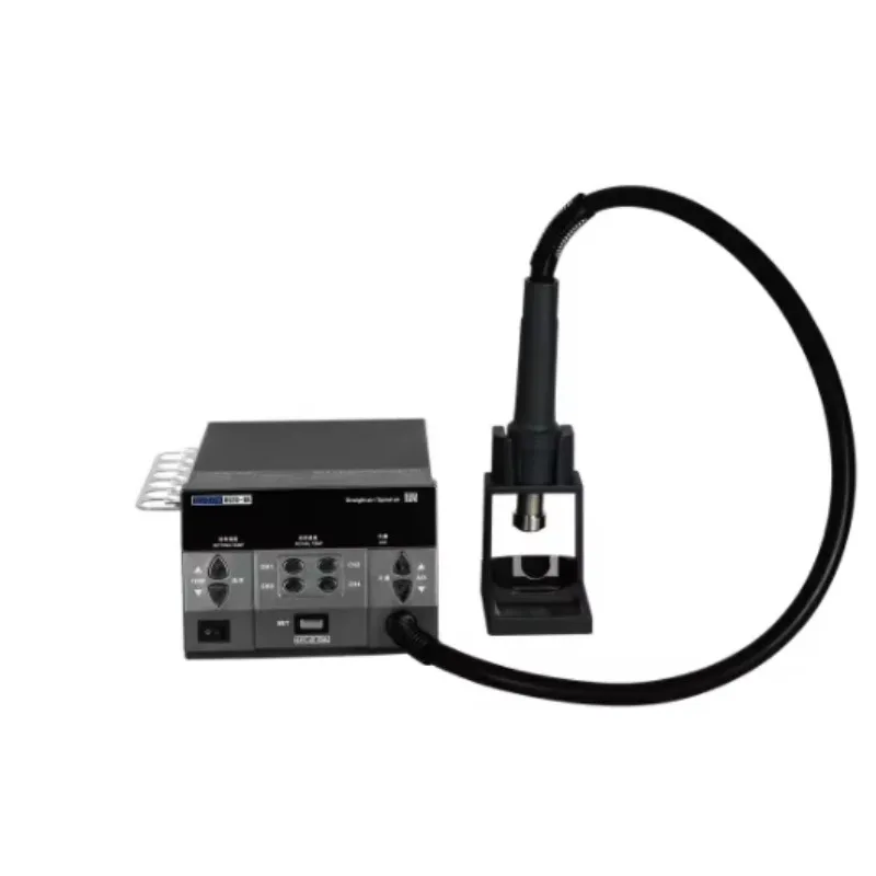 جديد SUG 8620DX 1000 واط محطة إعادة تشغيل الهواء الساخن الحواسيب الصغيرة التحكم في درجة الحرارة بغا محطة إعادة العمل منحني فوهة لحام إصلاح