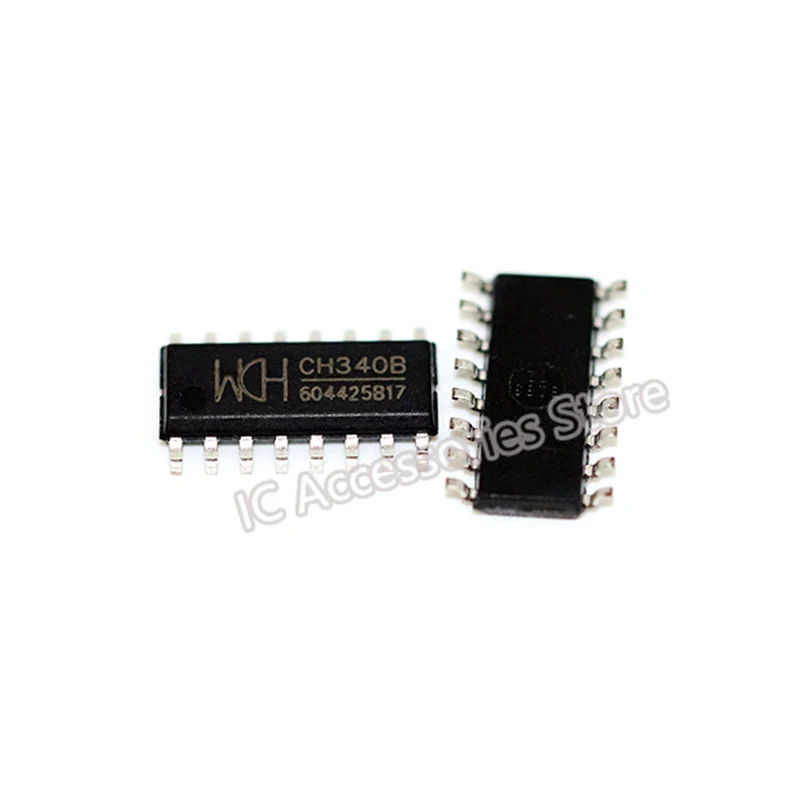 10pcs CH340B CH340C CH340G SMD SOP-16 CH340 USB to serial port chip IC new and original