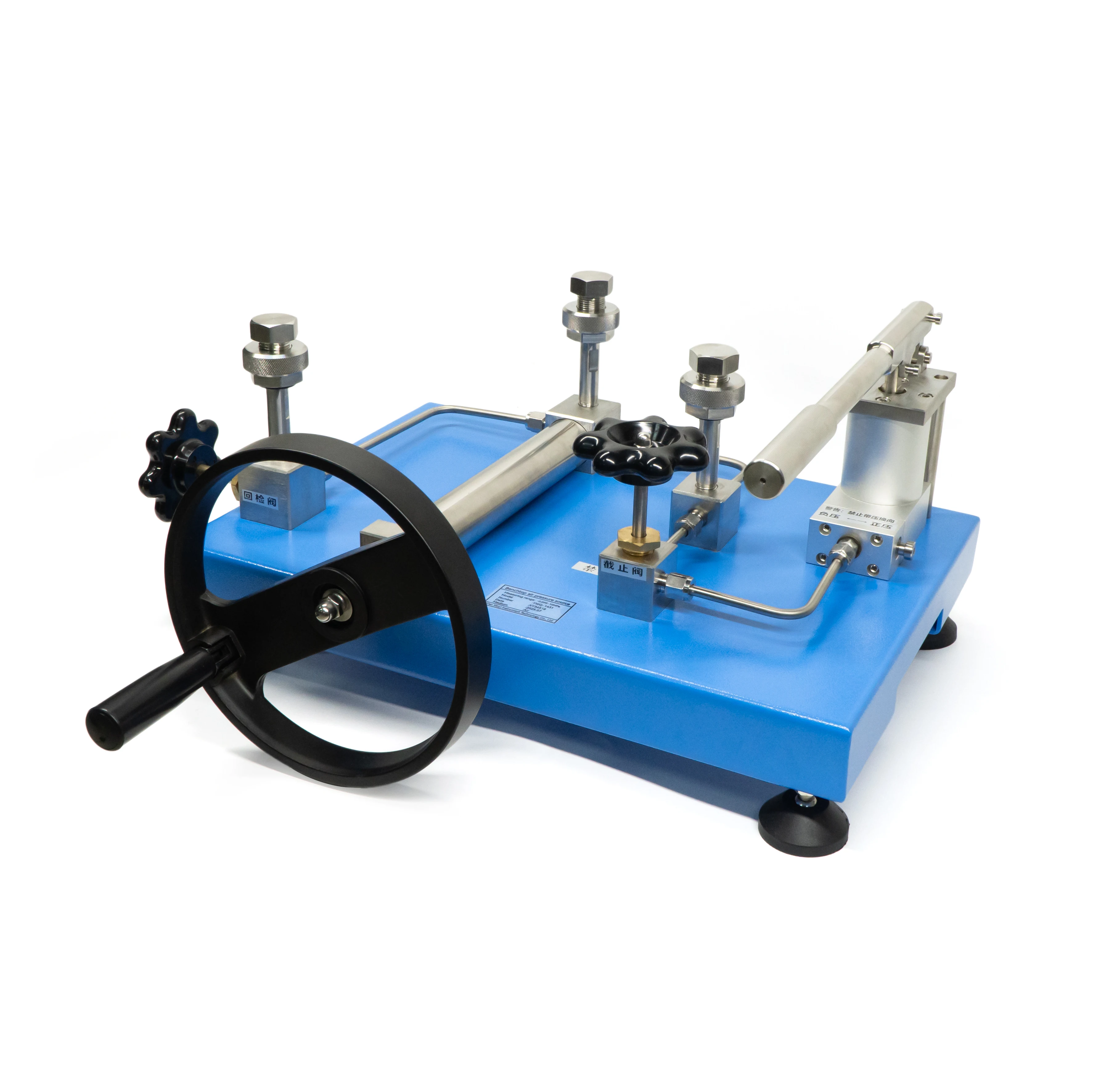 

Benchtop Pneumatic Pressure Calibration Pump Testing Equipment Vacuum Air Pressure Source Comparator Test Pump