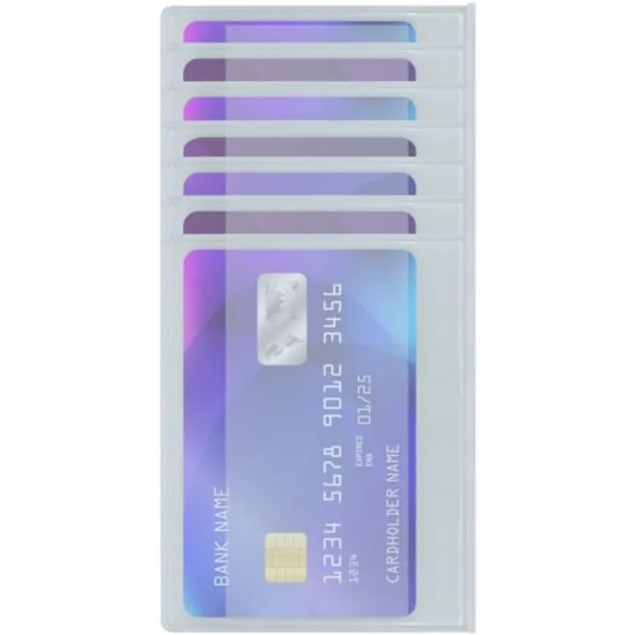 

Wallet Inserts Replacement 6 Page Card Holder for Bifold or Trifolds Wallet