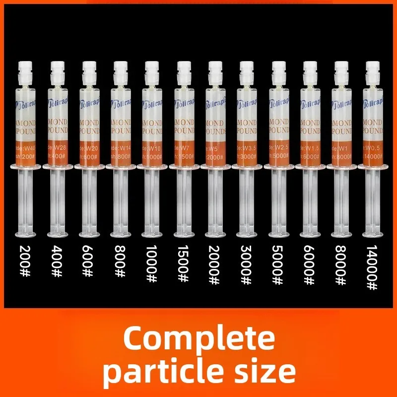 Diamond Lapping Polishing Paste Mirror Scratch Repair Grinding Compound for Beeswax Jade Metal Mold Polishing