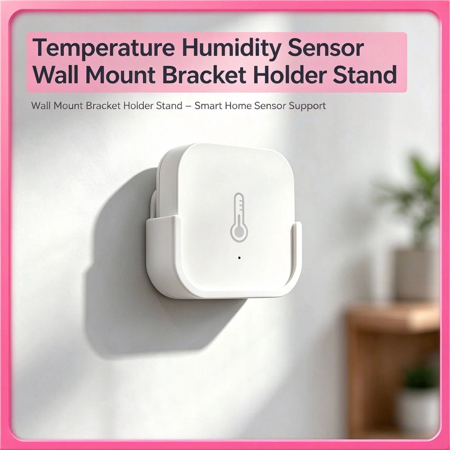 Aqara Temperature Humidity Sensor Wall Mount Bracket Holder Stand Air Pressure Environment Smart Home Sensor Support