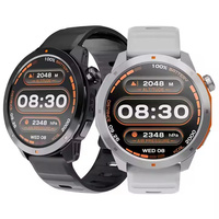 MG03 GPS Smart Watch Rotary Button Amoled Always On Display Compass Outdoor Sports Men Fitness Tracker Smartwatch
