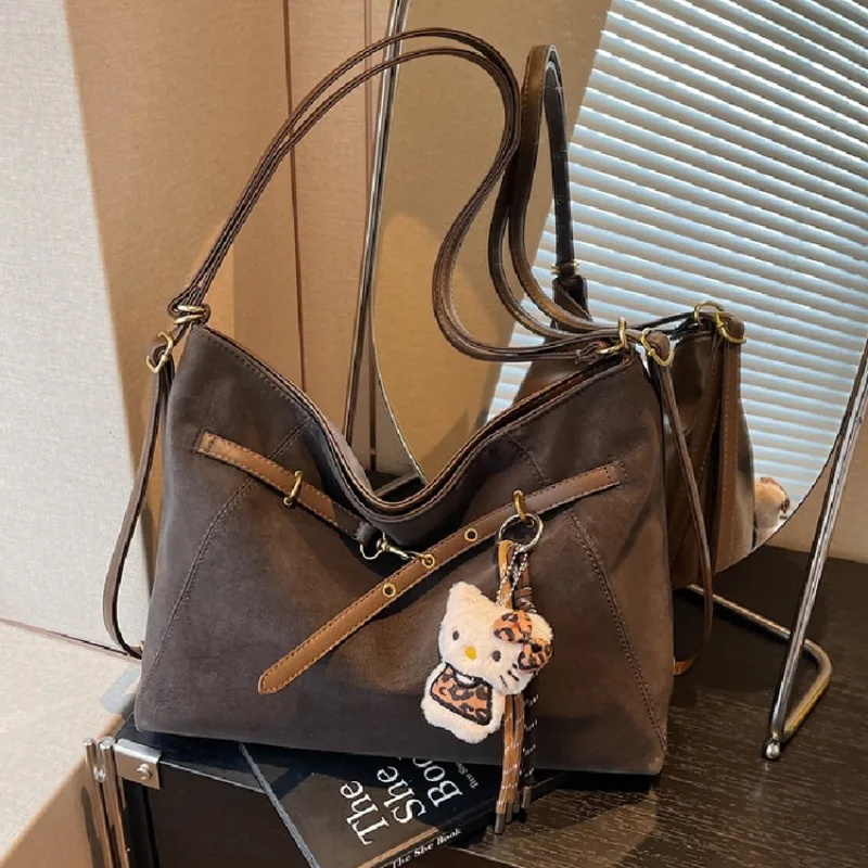 

Высококачественная женская сумка через плечо, модная минималистичная легкая повседневная сумка большой вместимости для ежедневных прогулок