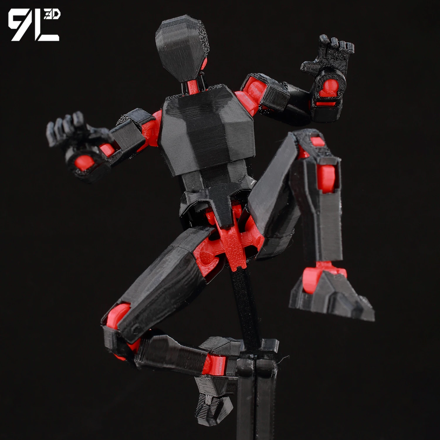 9L3D Lucky13Dummy13 figurine de dessin animé jouets corps complet décoration de bureau mobile soulagement du stress assemblage amusant cadeaux d'anniversaire Premium