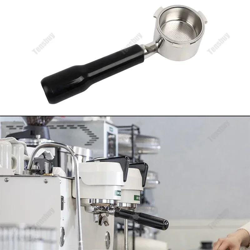 

51mm 3-Ear Bottomless Portafilter With Filter Baskets For Espresso Machines Replacement Parts Barista= Tool Coffee Filter Tools