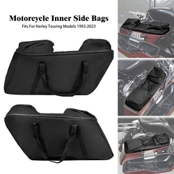 Motorcycle Inner Bags Luggage Side Bags Saddlebag Liners Tour Pack For Harley Touring Electra Glide FLHX FLHR 1993-23 For Honda