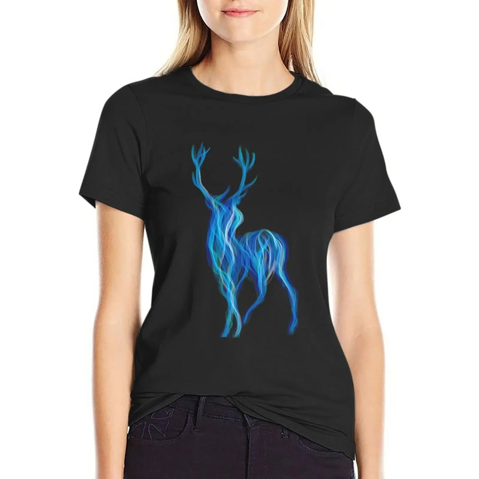 

Prongs T-Shirt summer tops korean fashion customs design your own summer clothes for Women