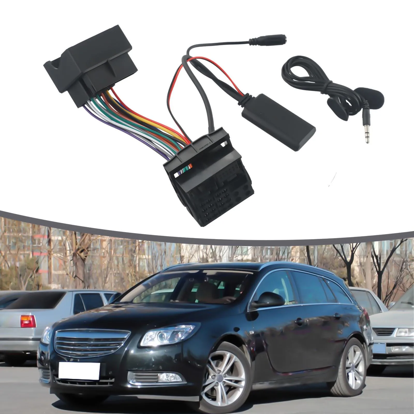 Внешний микрофон AUX-кабель-адаптер для радиоприемников Opel CD30 CDC40 CD70 DVD90 поддерживает 5 0 для ответа музыки и вызовов