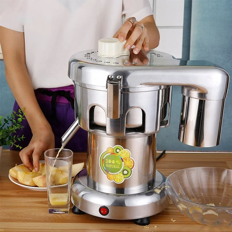 Vegetable Fruit Orange Extractor Commercial Multifunctional Juice Machine Big Mouth Cold Press Masticating Electric Slow Juicer