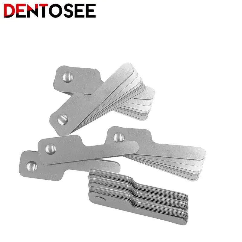 Teeth Gap Measuring Ruler Dental Inter Proximal Reduction Ipr Gauge Caliper Orthodontic Reciprocating System