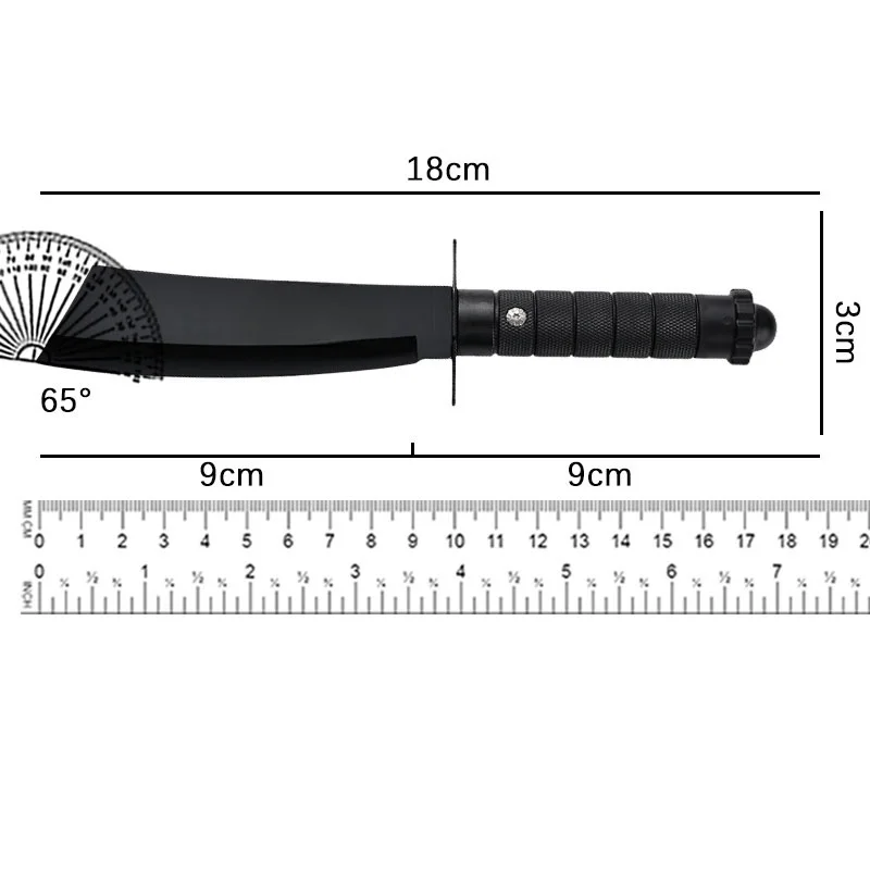 Outdoor camping self-defense special battle wilderness straight blade sharp meat cutting knife,hardness wilderness knife