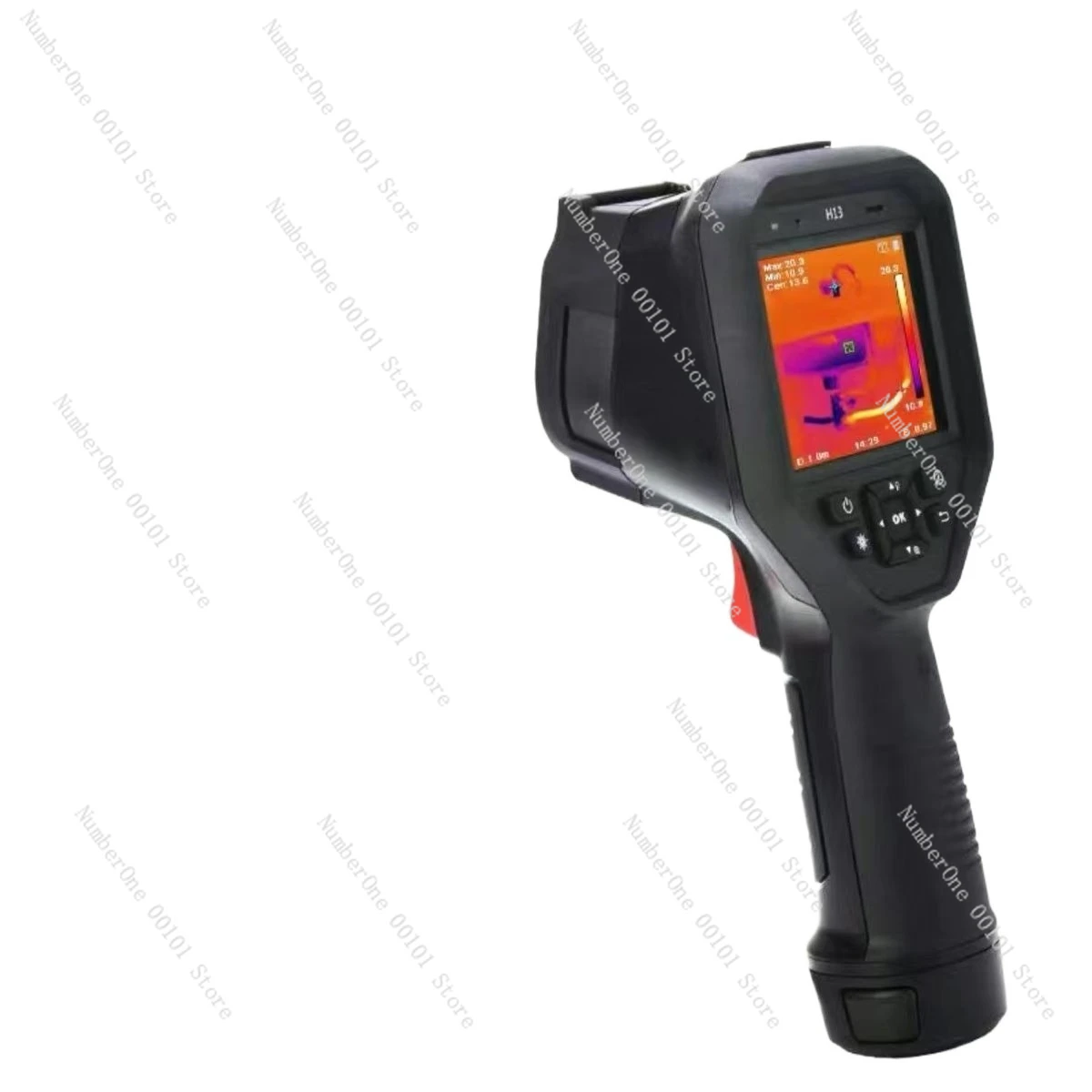 Thermal imaging temperature measurement Floor heating Electric power infrared camera Accurate temperature measurement
