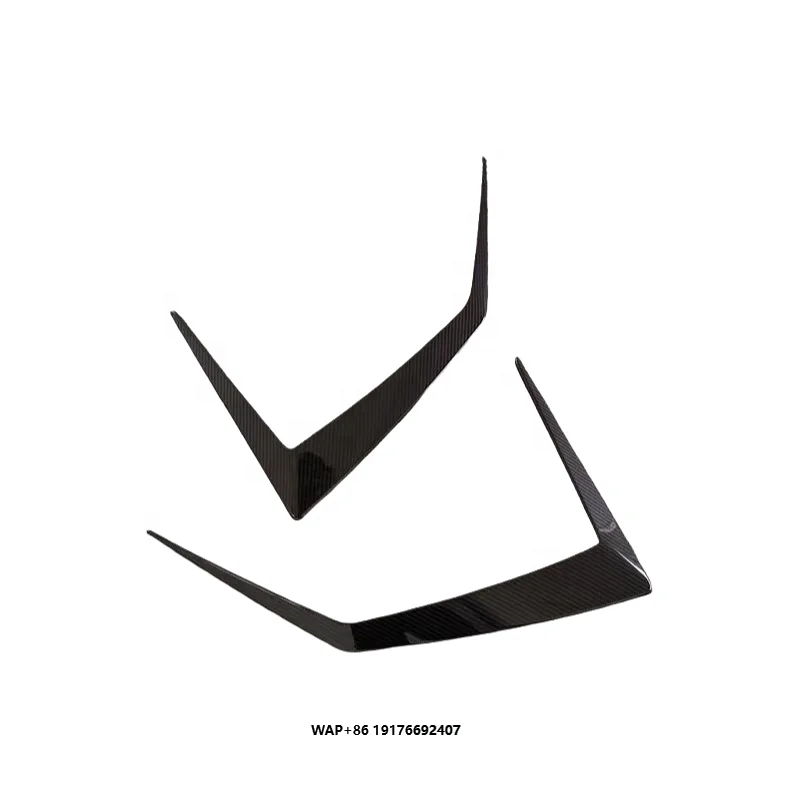 

High-quality V Style Dry Carbon Fiber Hood air Vents Hood Decoration Hood Splitter for STO