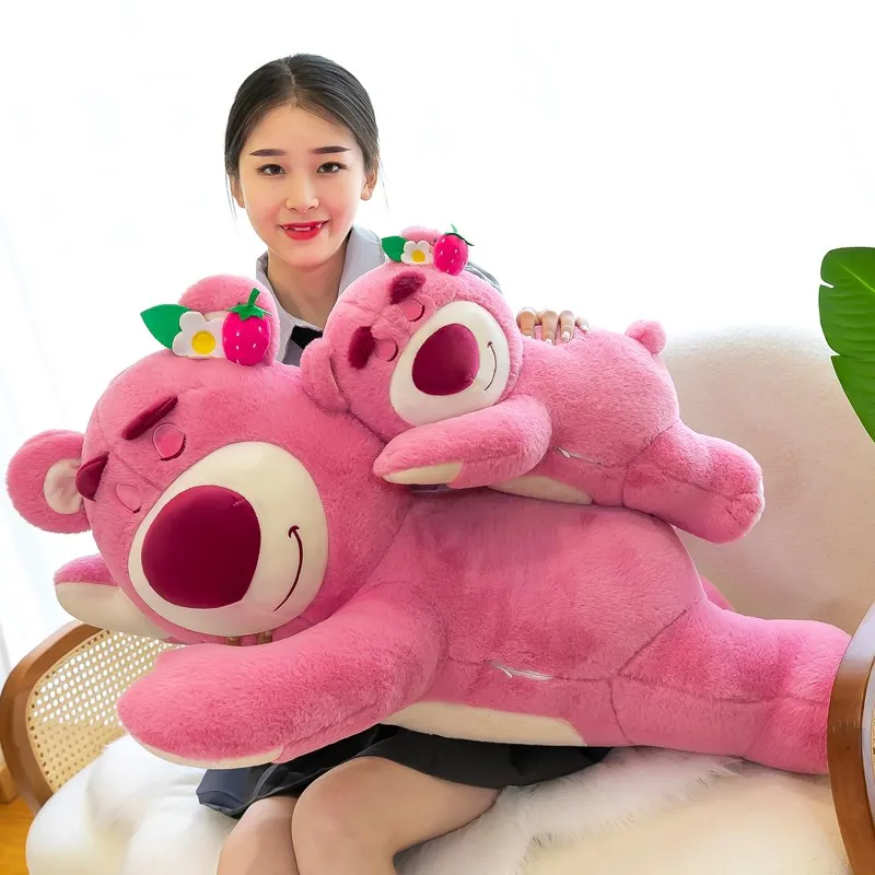 30cm Aoger Genuine Disney Cartoon Anime Toy Story 3 Lotso Bear Plush Toy Pillow Cute Lots-o-huggin Bear Plush Pillow Doll Toy