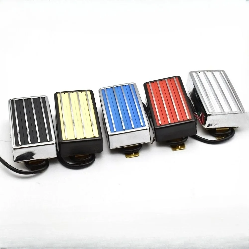 Humbucker-Tonabnehmer für E-Gitarre, 4-Leiter mit Spulenhahn, Drop-in-Ersatz-Tonabnehmer mit Montagerahmen für Gitarre im ST-Stil