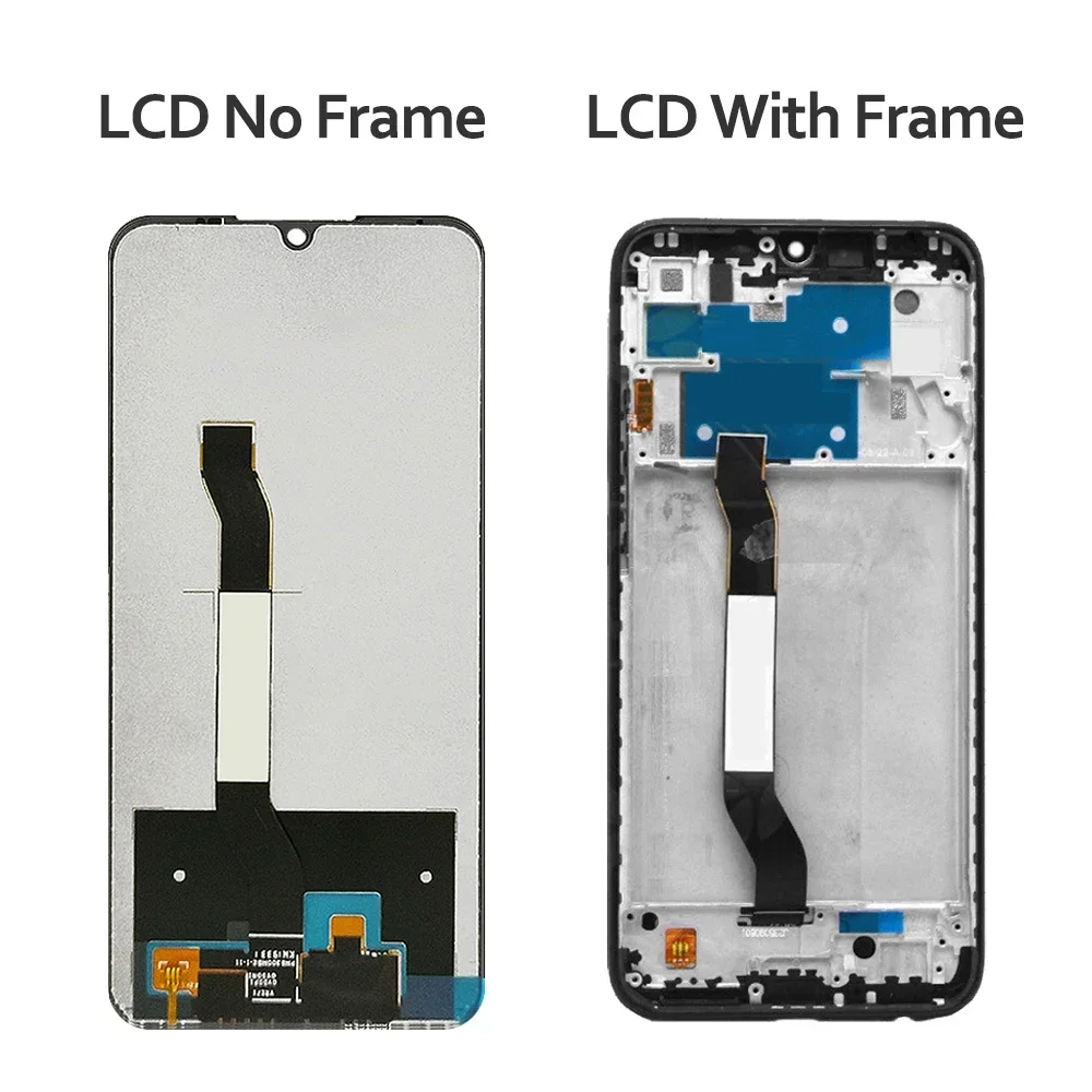 Pantalla LCD de 6,3 pulgadas para Xiaomi Redmi Note 8, Redmi Note8 M1908C3JH M1908C3JG, montaje de digitalizador con pantalla táctil de repuesto