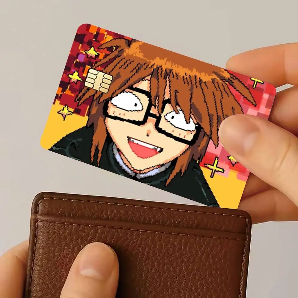 Ranfren Randal Art   Credit Card HD Stickers Small Chip Waterproof Sticker Game Card Decal Gift