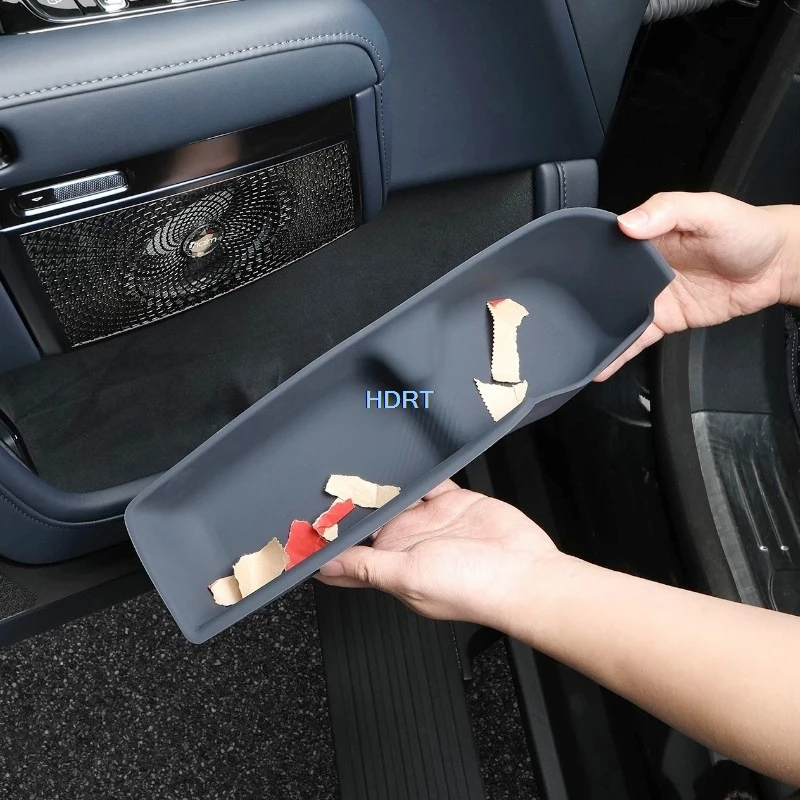 For Geely Zeekr 9X EX1H 2025 + Car Styling Front Rear Door Storage Box Slot Dust Proof Pad Container Organizer Cover Accessories
