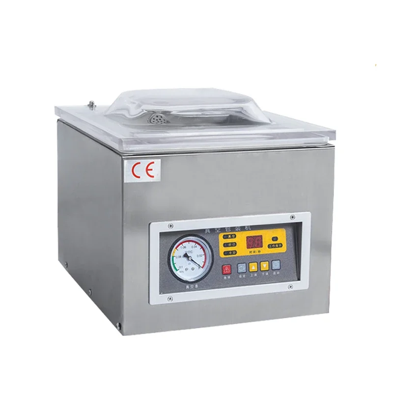 260C Commercial Rice Brick Bayberry Cooked Food Vacuum Food Sealing 220V/380V Dry And Wet Dual-Use Vacuum Packaging Machine