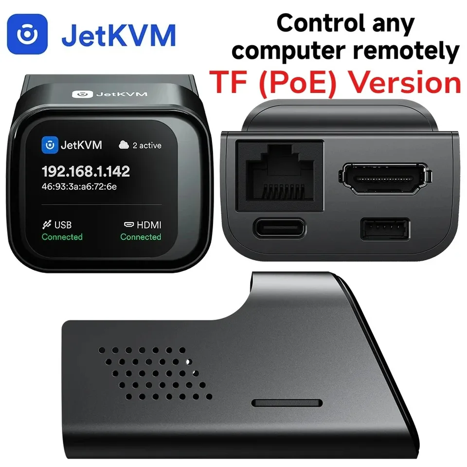 【未開封】jetkvm control anycomputer remotely JetKVM IP-KVM Remote Control for Mac Windows Linux