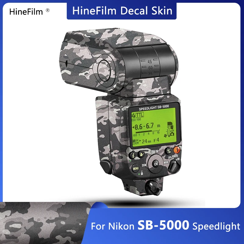 for Nikon sb5000 Camera Speedlight Vinyl Decal Skins Wrap Cover for Nikon SB-5000 Flash Premium Sticker Warp Film