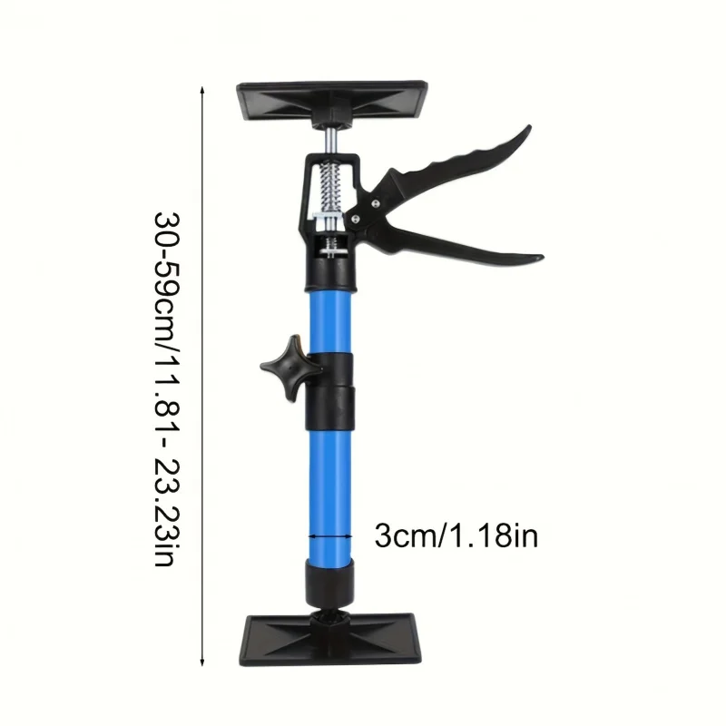 Labor-saving Arm Tool for Wall Tile & Door Cabinet Positioning, Height Adjustable Fixed Support, No Power Supply Needed