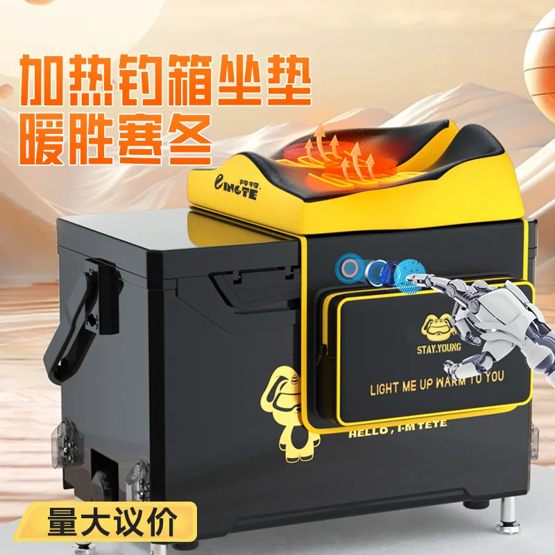 

Equipment Storage Toolbox Tool Tackle Plastic Goods Suitcase Boxes Carp Lures Box Fishing Organizer Bag Accessories Carpfishing