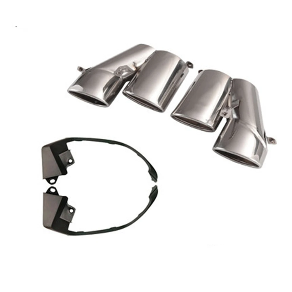 

AKASAKA задний наконечник выхлопной трубы, насадка для хвостовой трубы с рамкой кронштейна для Honda Accord 10th GEN 2018-2019