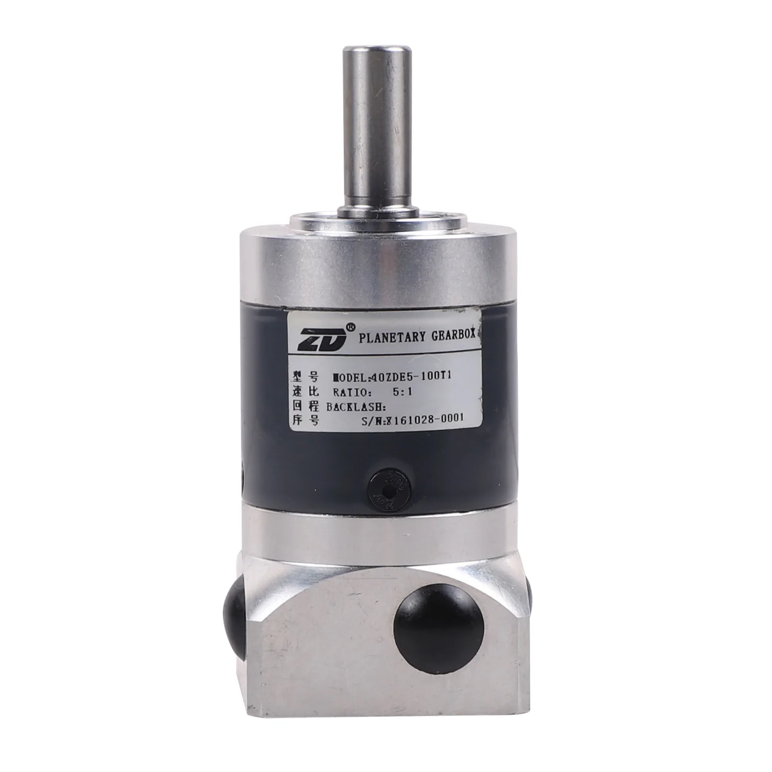 ZD Motor 40mm 50-400W Long Life High Precision Large Torque Low Noise Precision Planetary Gearbox 40ZDE Series