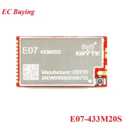 CC1101 433MHz 100mW RF Wireless Module 20dBm Long Distance E07-433M20S PA Transceiver 433 MHz Transmitter and Receiver