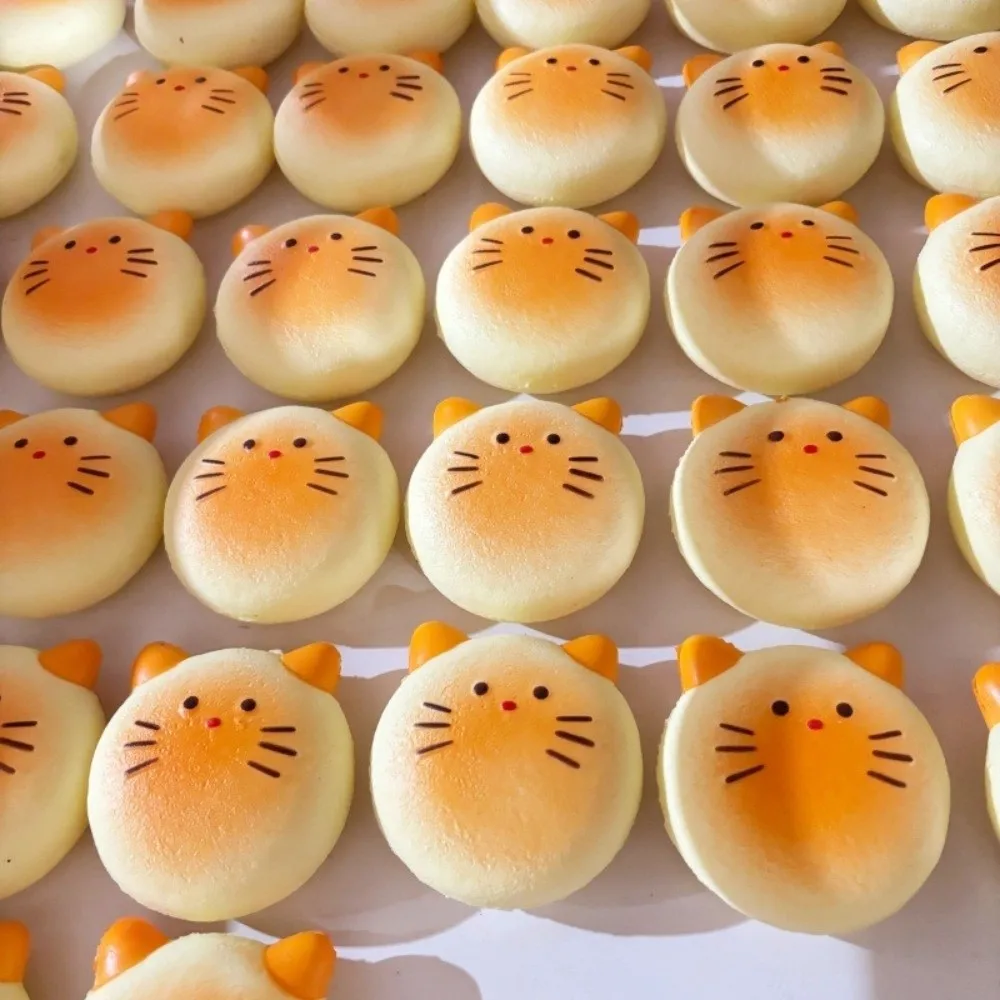 Slow Rebound Simulation Bread Pinch Photo Props Stress Relief Squeeze Stress Hand Relaxation Realistic Food Fidget Party Gift