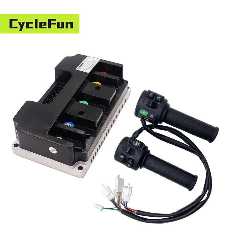 NANJING FarDriver ND72260 48V-72V DC 80A 1KW-2KW With T08 Combination Switch Throttle Electric Scooter Motor Controller Kit