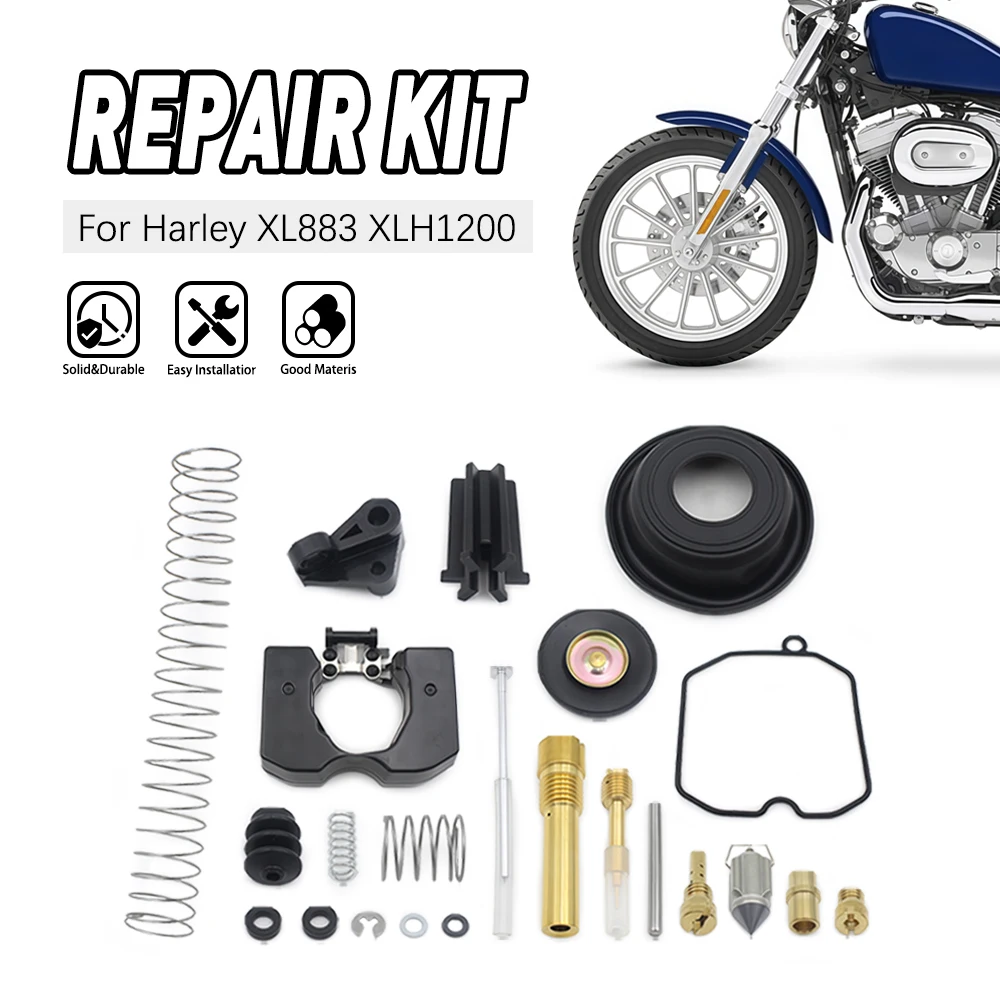 Carburetor Repair Fix Kit Rebuild Tool For Harley Davidson CV40 27490-04 27421-99C CV 40 Carb