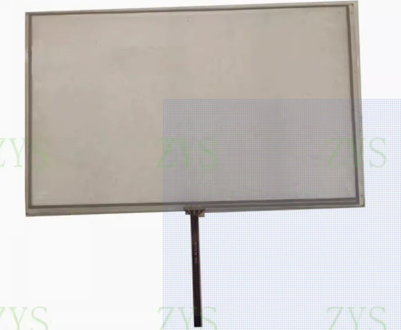 

AT102-AMT9558 235 * 145 long medium output four wire resistor touch handwriting external screen glass quality