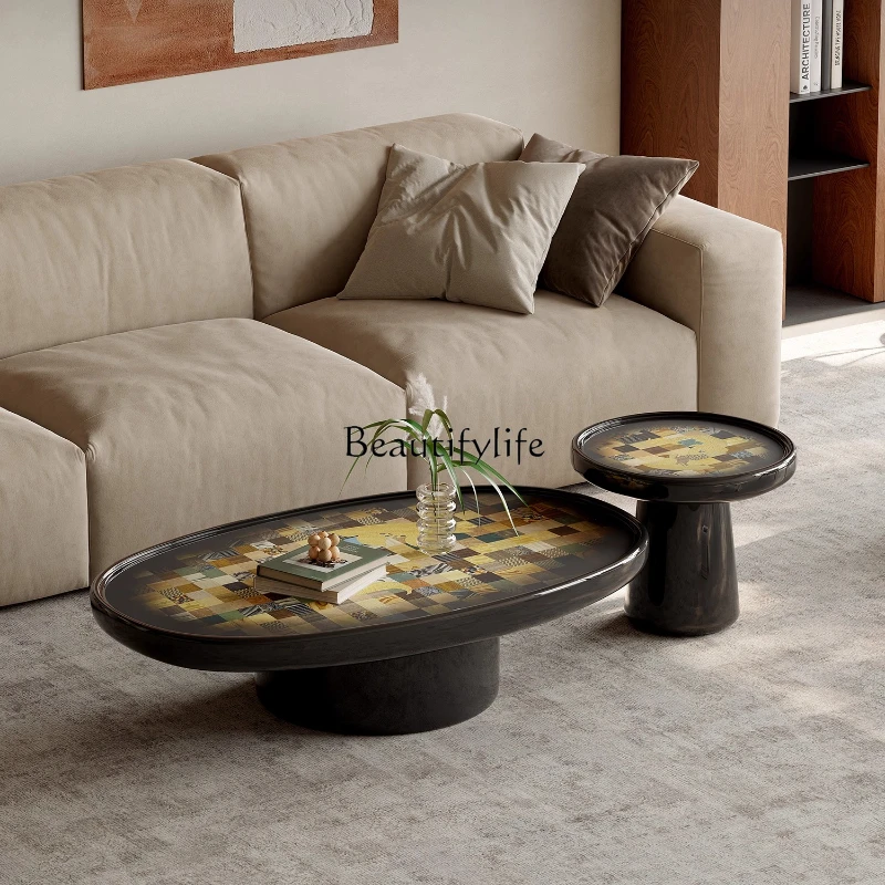 

Italian living room creative coffee table combination modern minimalist artistic home coffee table