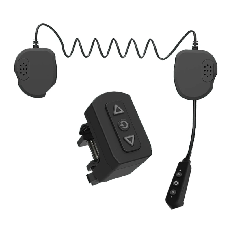 Helmet Bluetooth-compatible Headset Motorcycle BT Wireless Hands-Free Call Drop Shipping