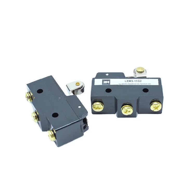 

Micro Limit Switch V-156-1C25 Long Hinge Roller Momentary SPDT Snap Action Switch Micro Limit Switch LXW5-11G2-05