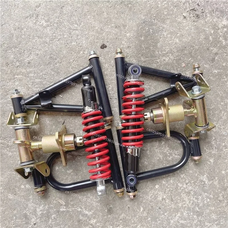 DIY DIY Four-Wheel Beach Go-Kart Accessories Front Swingarm Suspension Without Brake Horn Three-Hole Flange Complete Assembly