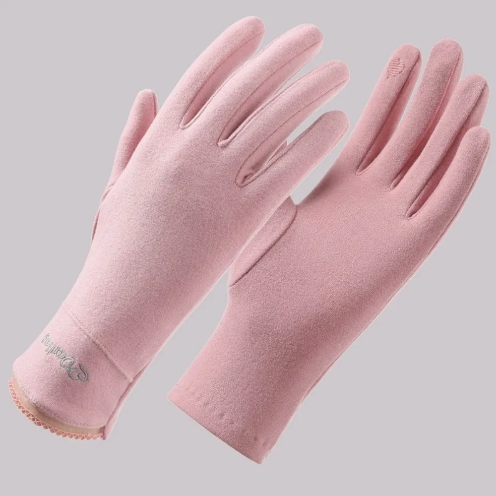 جديد Dralon قفازات الشتاء شاشة قابلة للمس كامل فنجر القيادة القفازات الدافئة يندبروف يندبروف الباردة برهان قفازات النساء