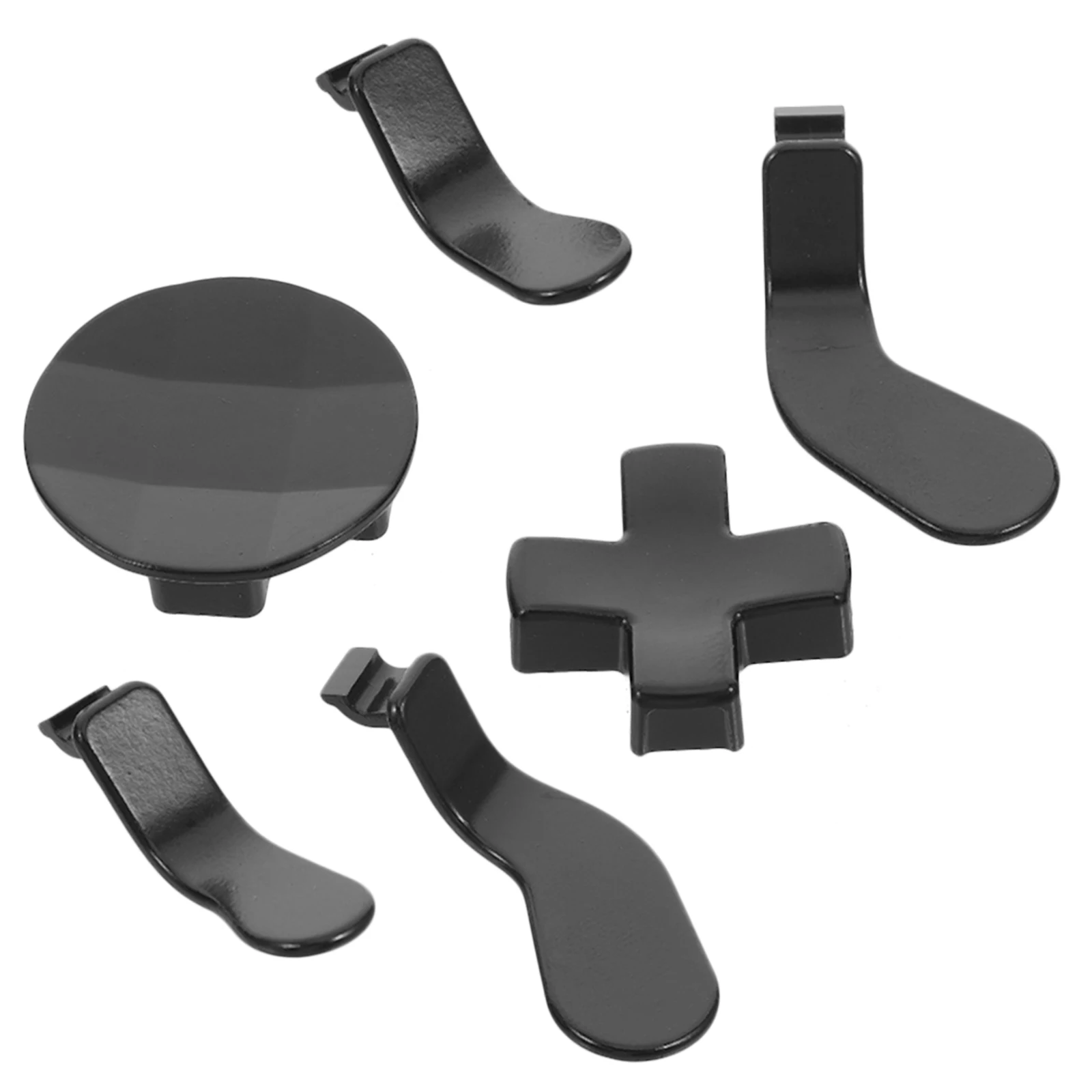 

1 set Metal Controller Paddles Black Gamepad Accessory Stylish Replacement Parts Convenient Durability Gaming Gifts