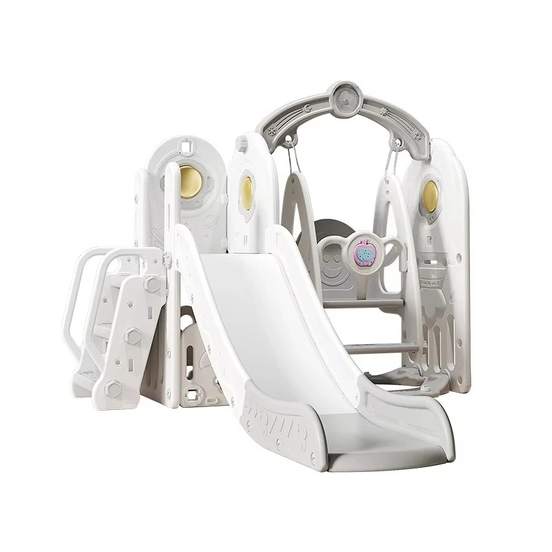 Indoor Playground Swing and Slide Set for Kids Playhouse